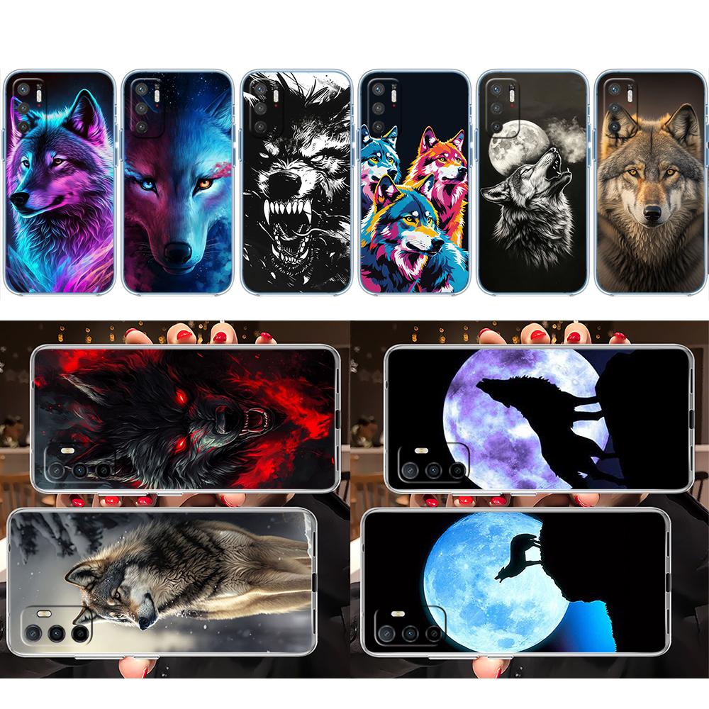 LO7 Animal Wolf Phone Case for Motorola Moto G10 G20 G30 G31 G32 G34 G35 G41 G42 G50 G51 G52 G55 G60 G60S G62 G71 G72 G75