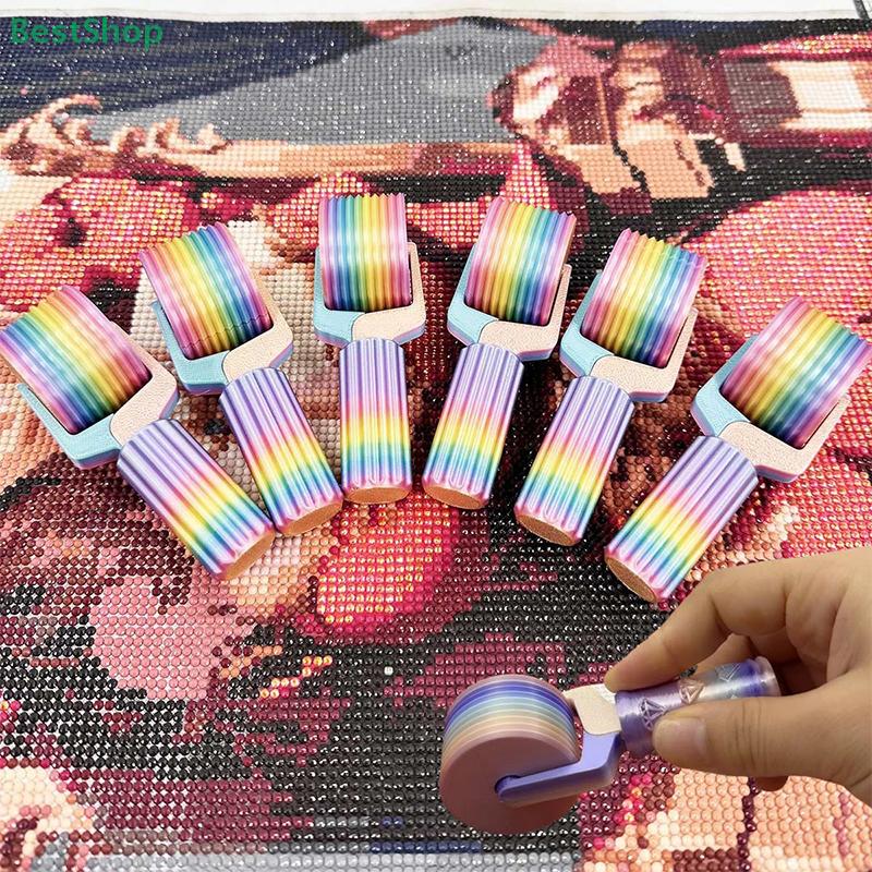 3D-печатный инструмент-валик для алмазной мозаики - Валик для алмазной мозаики со съемным гладким роликом