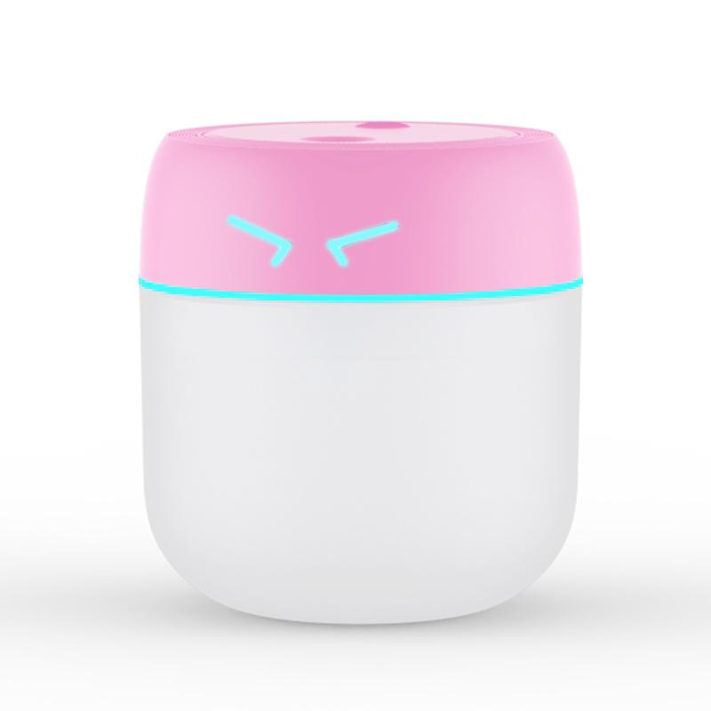 Мини-увлажнитель воздуха Usb ультразвуковой увлажнитель распылитель эфирного масла очиститель автомобиля красочный ночник для рабочего стола