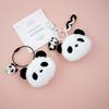 Cute Cartoon Plush Panda Doll Keychain School Bag Accessories Pendant