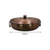 Китайская медная жаровня, кастрюля, индукционные сковороды, лапша ручной работы с крышкой