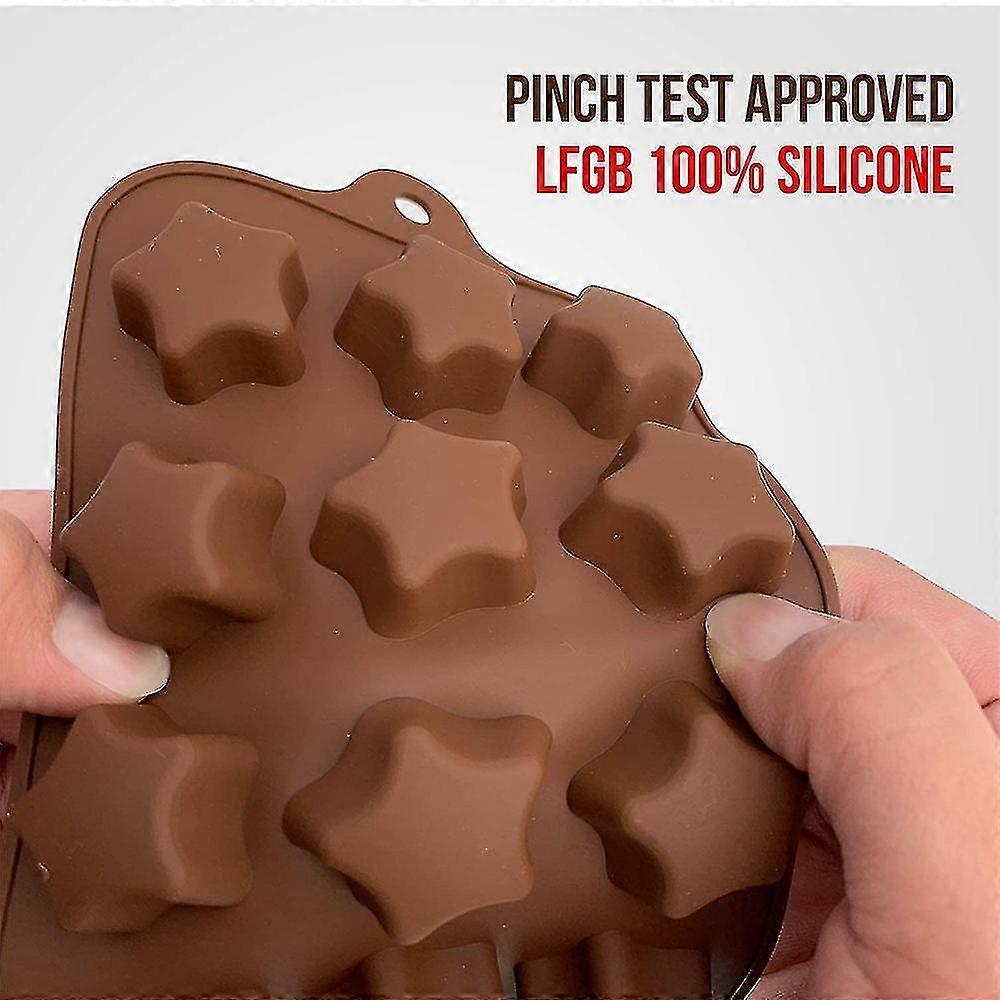 6 Pieces Cake Mold Multi Style Silicone Chocolate Mold L Baking