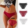 Women Sexy Lace Panties Low-Waist Solid Color Floral Underwear  Soft and Breathable Lingerie
