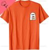 Ghost Drinking Coffee Funny Halloween Costume Coffee Lover TShirt Harajuku Y2k Personalized Clothing Camiseta Hombre