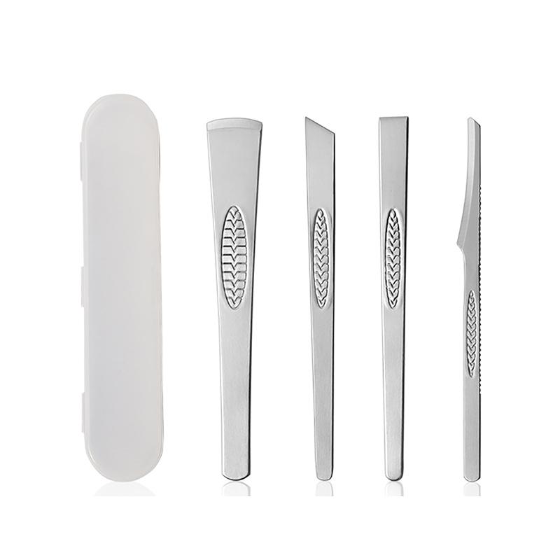 3/4 шт., набор ножей для бритвы для педикюра, ножи для ухода за ногами, инструмент для очистки пяток и жесткой кожи