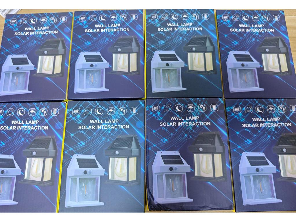 Солнечный светодиодный уличный водонепроницаемый садовый светильник с активацией в сумерках и датчиком движения человека