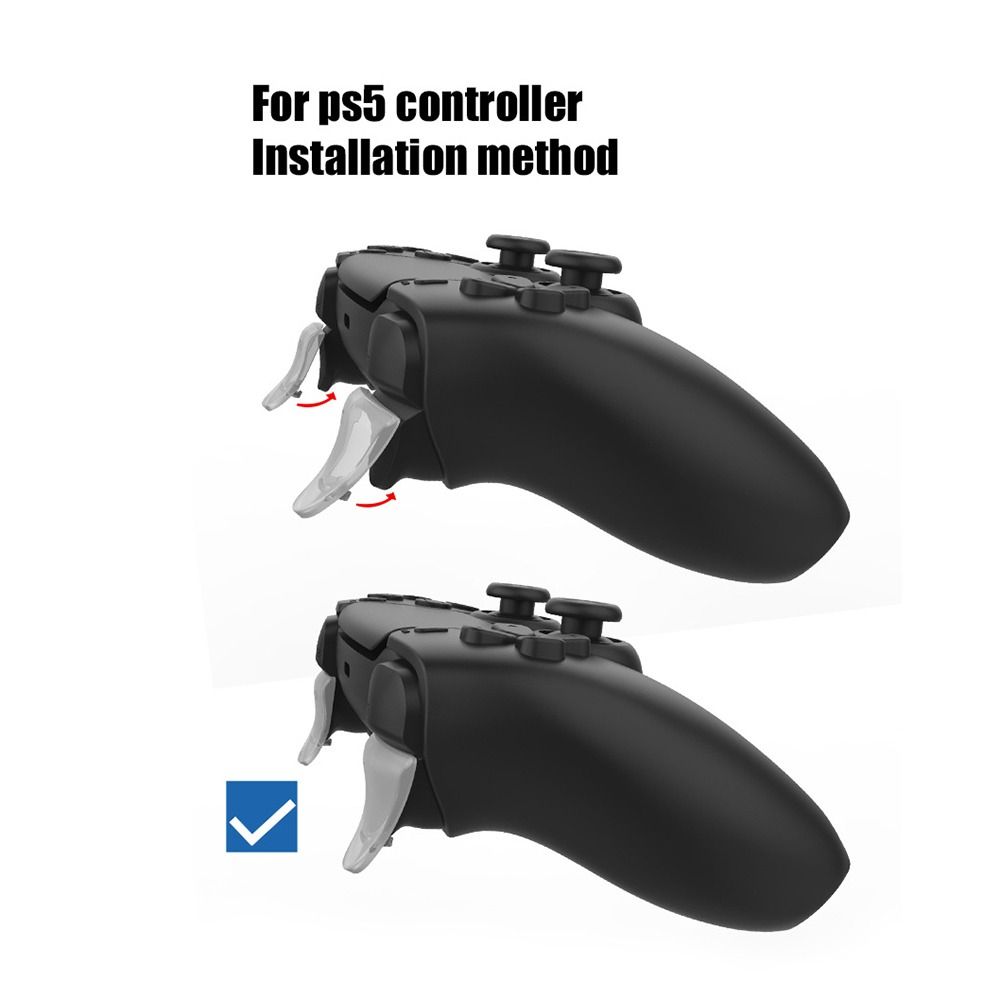 Прочные кнопки расширения триггера L2 R2 для ремонта геймпада для PS5/Playstation 5