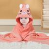 Cartoon Animal Baby Bath Towels Soft Newborn Hooded Towel Blanket Toddler Bathrobe Warm Sleeping Swaddle Wrap for Boys Girls