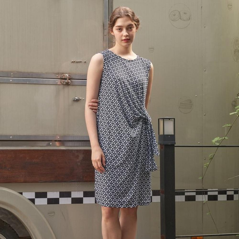 Lipbbam Kreora Nelly Jersey Tie Sleeve Dress Ldm55co01