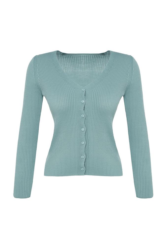 Женский кардиган в элегантном стиле, черный базовый трикотаж с v-образным вырезом, кардиган, трикотаж, кардиган