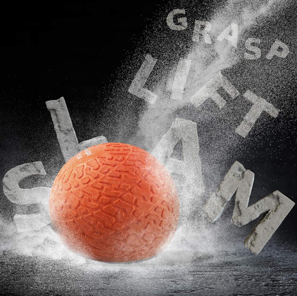 Мяч для слэмов Yes4All Оранжевый для силовых тренировок CrossFit Импорт из B0RJ Тренировки, [Официальный Япония]