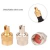 10Pcs Car Motorcycle Tire Valves Caps Tire Valves Stem Caps Copper Slotted Head Stem Cover Road Bike Part Enduring