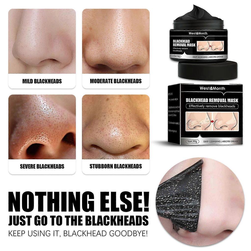 The latest 2025 blackhead removal mask, a peel-off activated charcoal cleansing mask, effectively removes blackheads.