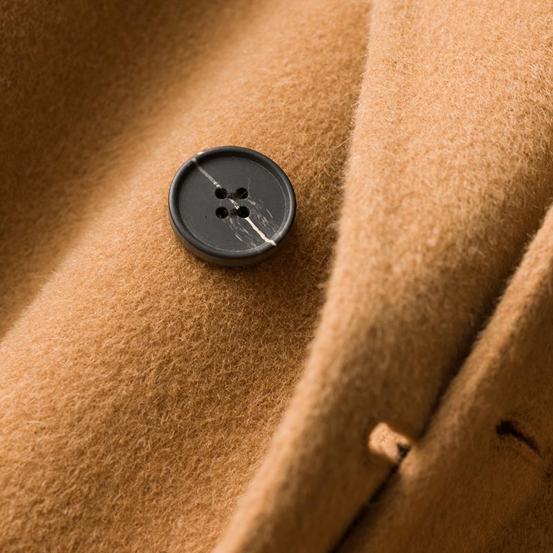 Женская шерстяная куртка из 100% шерсти, СОВРЕМЕННАЯ НОВАЯ SAGA, осеннее шерстяное пальто, зимние теплые шерстяные куртки, двубортные