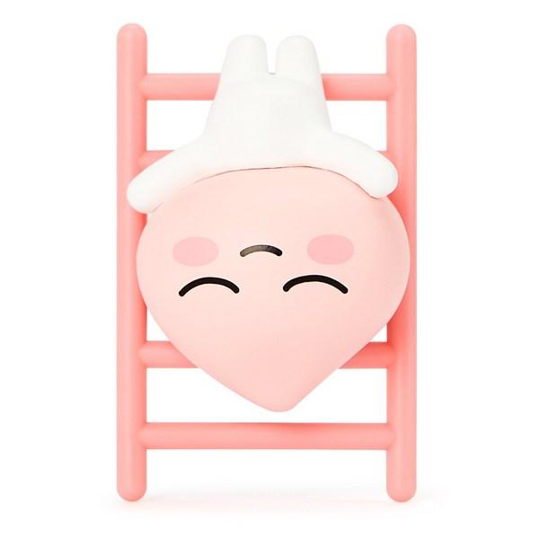 Kakao Friends Автомобильный освежитель воздуха Ladder Apeach, 1 штука, цветочный персик, лучший персонаж Кореи