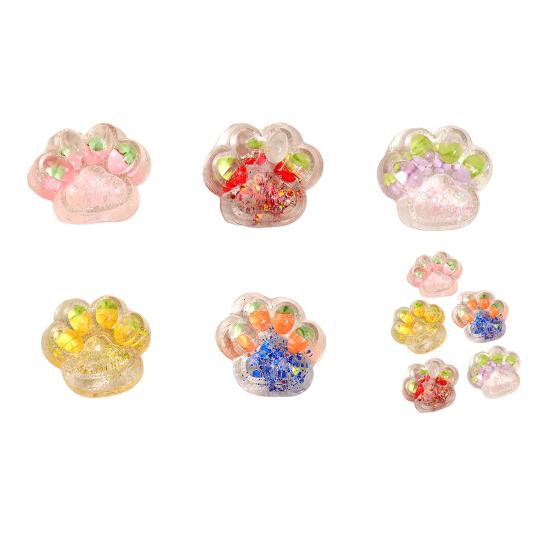 1/5 шт. Сенсорная игрушка для кошачьей лапы, игрушка для сжимания, прозрачная игрушка, мягкая для детей и взрослых