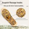 Массажные стельки «Галька» для акупунктурной терапии стоп - Идеальный подарок для здоровья для родителей