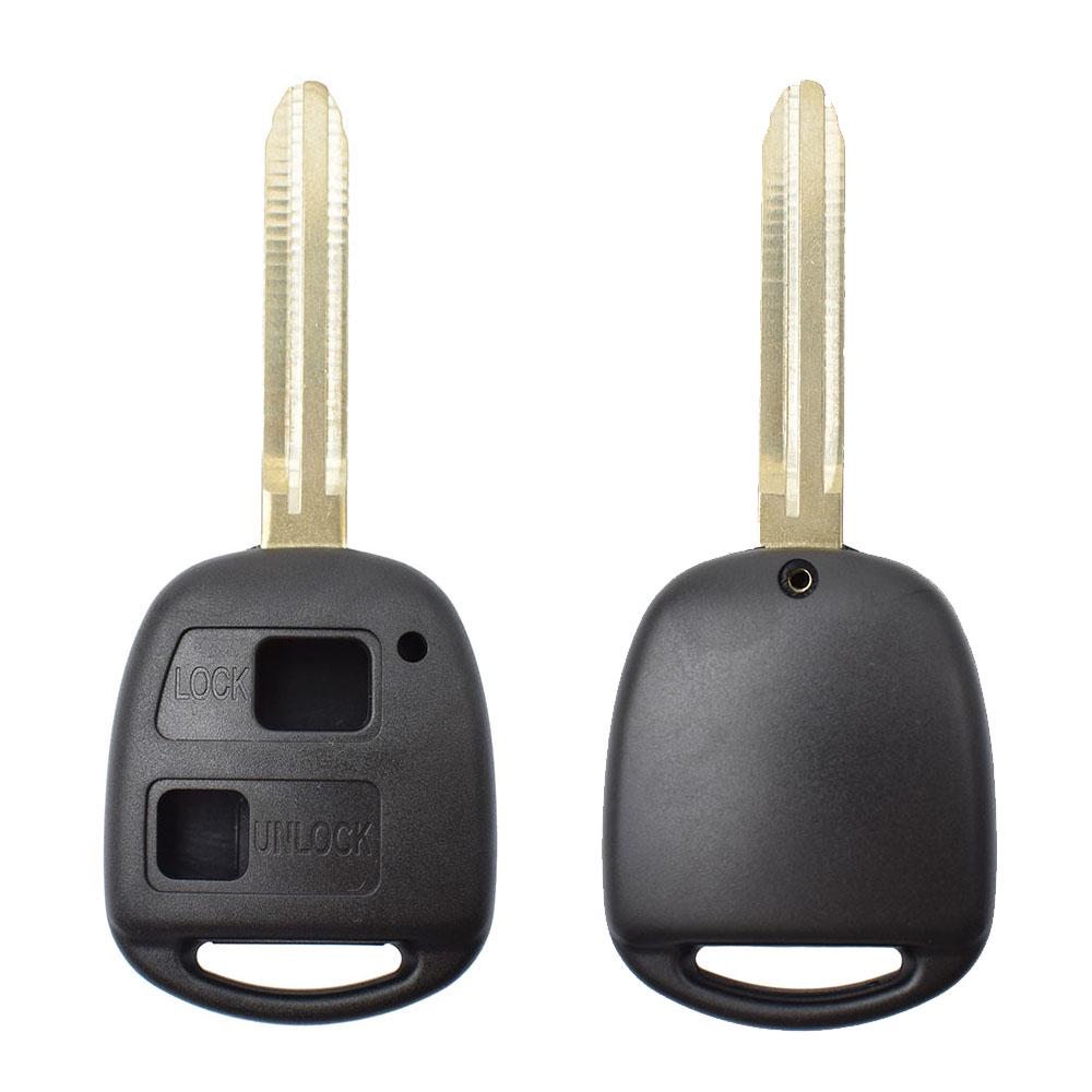 Удаленный автомобильный ключ для Toyota Yaris Prado Tarago Camry Corolla, чехол для ключей, кнопочные переключатели
