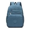 Lightweight Backpack Women Nylon Backpack Solid Color Travel Bag Student Schoolbag