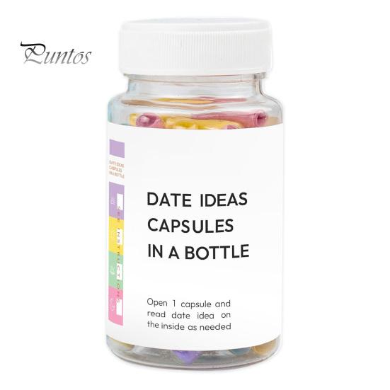 Love Capsule Jar Set Positive Messages In A Bottle Love Notes Capsules with Jar Positive Affirmation Gifts for Women Stress Relief Self Care Health