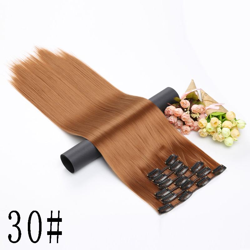 Клипсы из волос для наращивания, 6шт