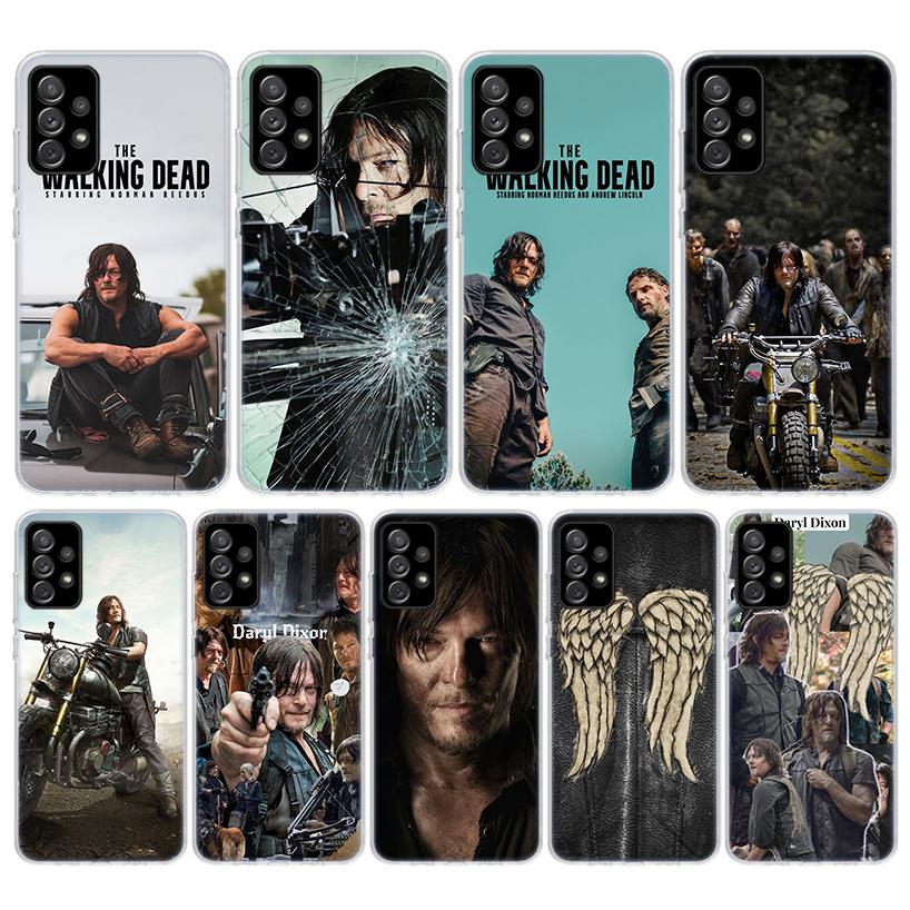 The Walking Dead Daryl Dixon Soft Phone Case For Samsung Galaxy A16 A26 A36 A56 A15 A14 A13 A55 A54 A53 A35 A34 A33 A25 A24 A23
