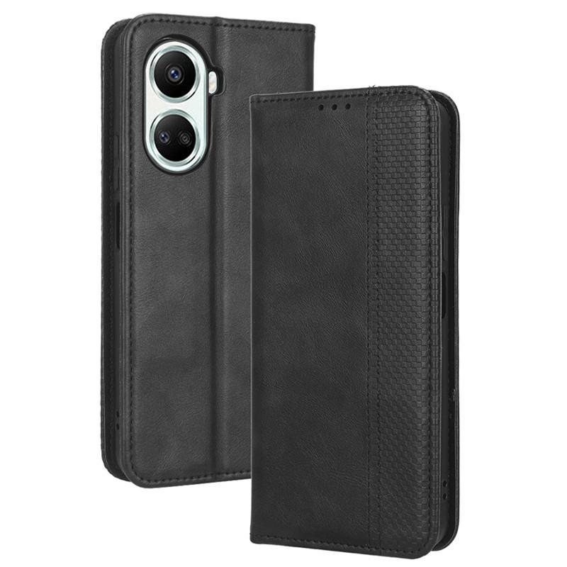 Flip Cover For Huawei Nova 10 SE,Nova 10,Nova 10 Pro [Flip Vintage Leather] Shockproof Durable Retro Leather Case