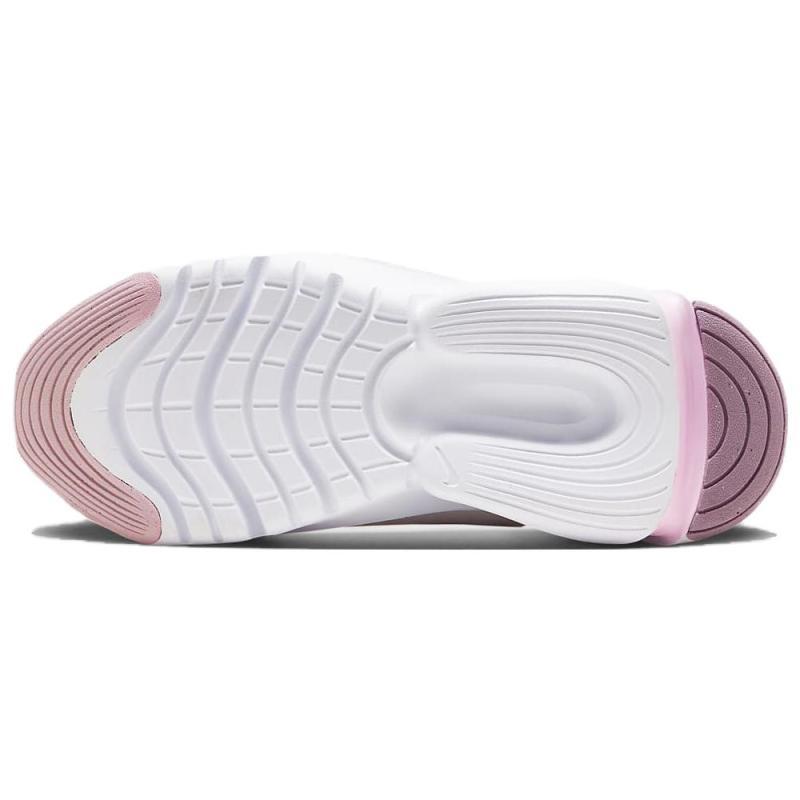 Nike Flex Plus Износостойкие Дышащие Поддерживающие Низкие Детские Кроссовки для Бега Белые Розовые Кроссовки DV8999-100
