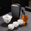 Changqi Portable Ceramic Gaiwan Quick Tea Set