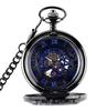 Retro Pocket Watch Automatic Pocket Watch Roman Dial Middle Century Items Unique Birthday Christmas Present Men's