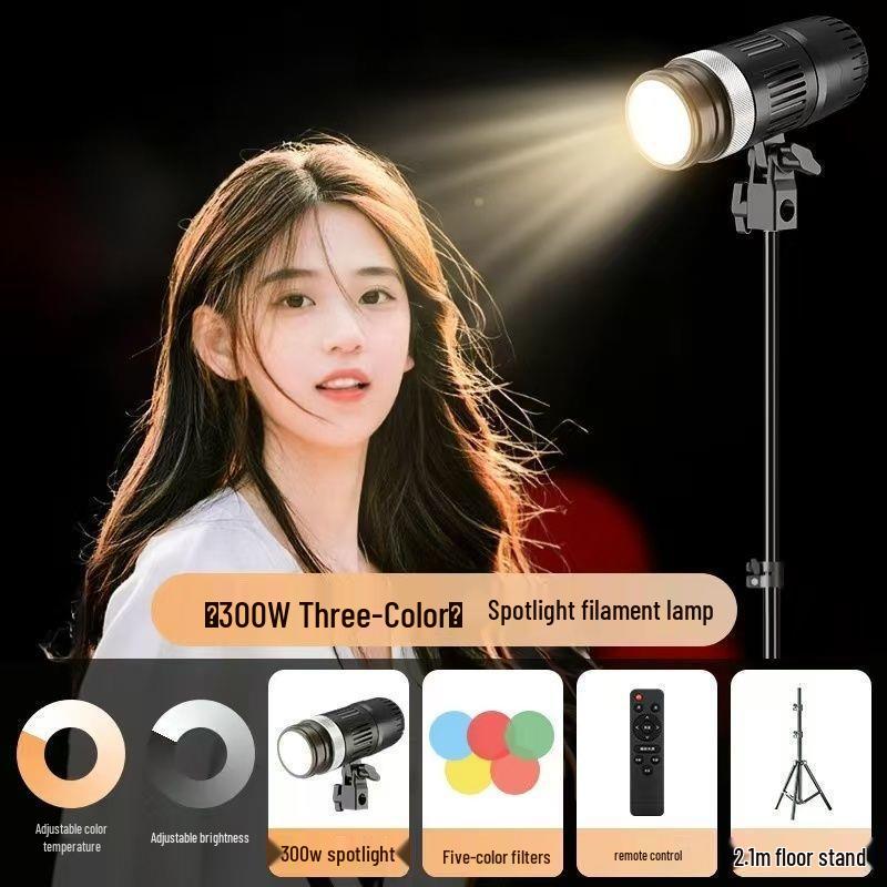 Live Stream Hair Fill Light: Atmosphere & Beauty Spotlight for Photography