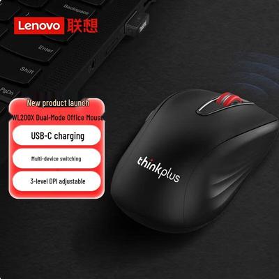 Lenovo Беспроводная мышь Thinkplus WL200X с двумя режимами
