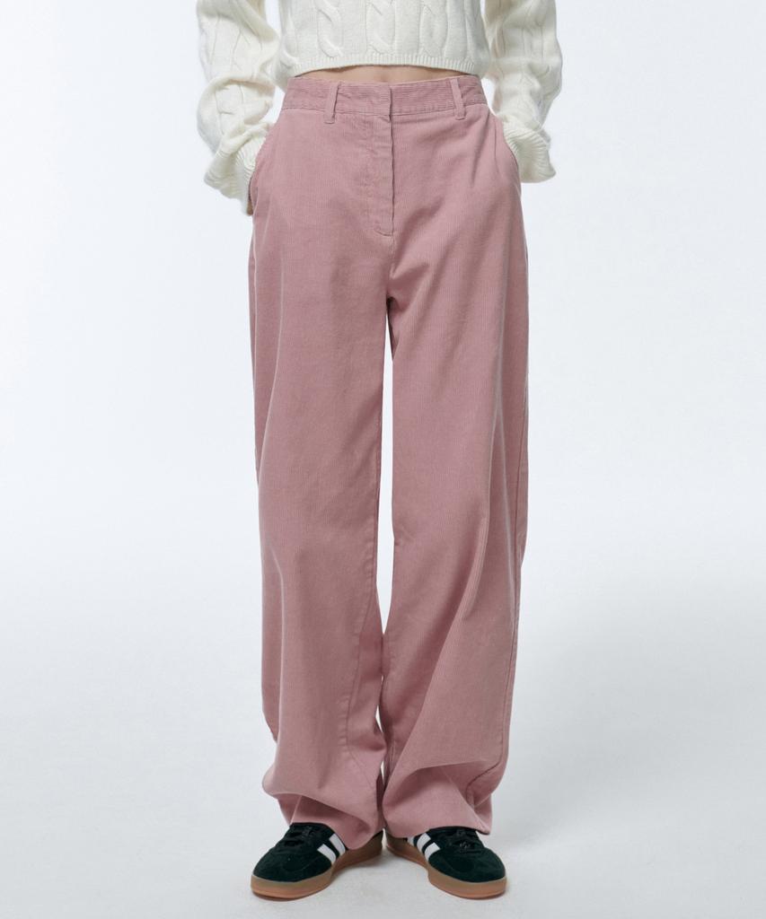 MUSINSA STANDARD WOMAN Women'S Wide Corduroy Pants [Pink]