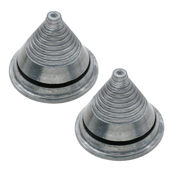 Балансир для лезвий газонокосилки, балансир для лезвий с металлическим ступенчатым конусом, балансировочный инструмент для газонокосилок, балансирует лезвия после заточки для большинства лезвий газонокосилок