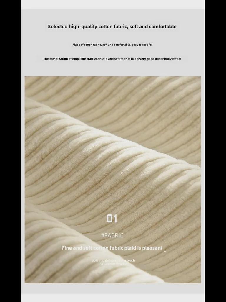 Мужской вельветовый повседневный комбинезон - Коллекция Осень/Зима