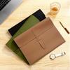 Waterproof Business Leather Document Bag Simple Data Contract Bill File Bag  Office School Supplies