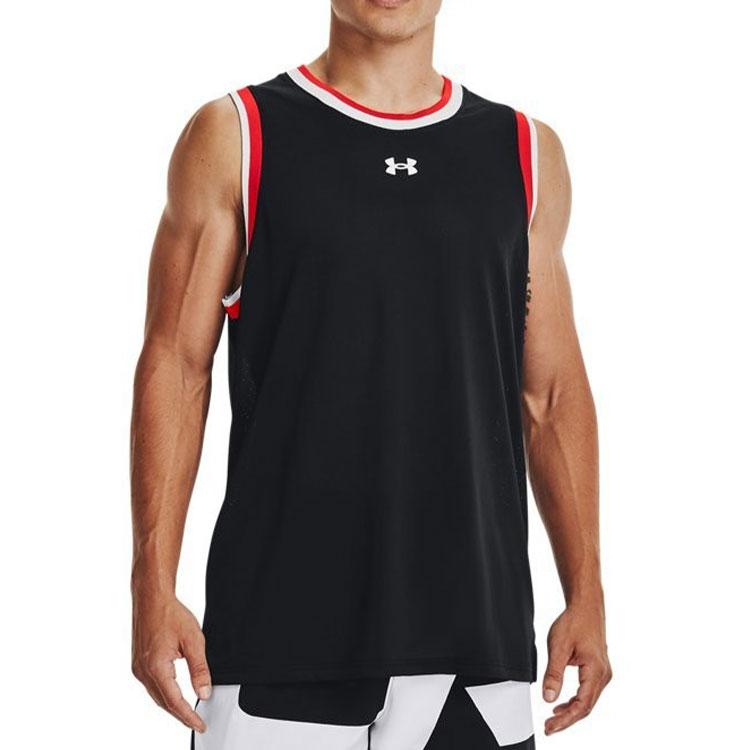 Under Armour Баскетбольная майка мужская черная 1370238-001