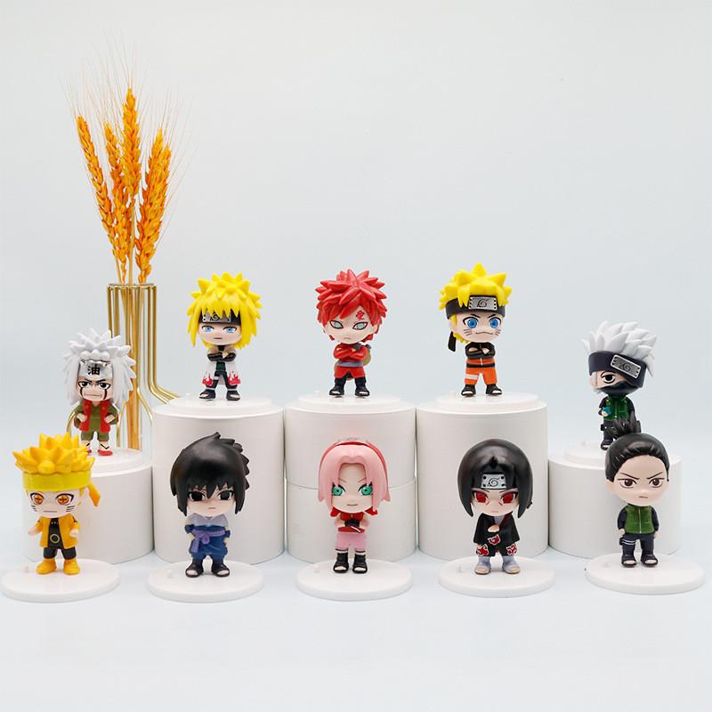 Model Naruto Character Desktop Car Ornament For Anime Fans Collection Display