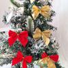 Christmas Decorations, Velvet And Bright Cloth Bow Decoration Gifts, Christmas Tree DIY Layout