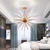 60 Headlights Dandelion Chandelier Lighting Pendant Lamp for Living Room Dining Room Home Decoration