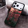 Чехол для телефона Цветок Красная Роза для iPhone 17 16 15 Pro Max Air 14 13 12 11 Plus Ударопрочный Чехол