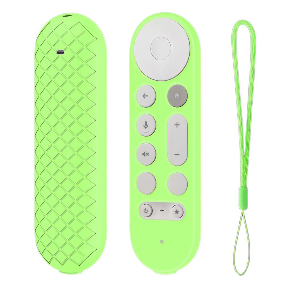 Silicone Remote Case Anti-Slip Protective Cover TV Remote Control Case Remote Protective Case for Google TV Streamer 4K Remote