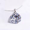 Легкая роскошь, настоящий драгоценный камень, натуральный голубой кианит, кулон, ожерелье из серебра 925 пробы, изысканные ювелирные изделия, элегантный и благородный подарок для женщин