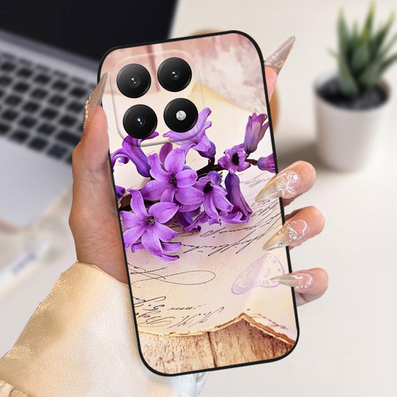 Для Xiaomi 15T Чехол Стильная Раскраска Ударопрочная Задняя Крышка Для Xiaomi 15 T Чехол для Телефона Мягкий ТПУ Силикон Защита от Падения Защитный Корпус