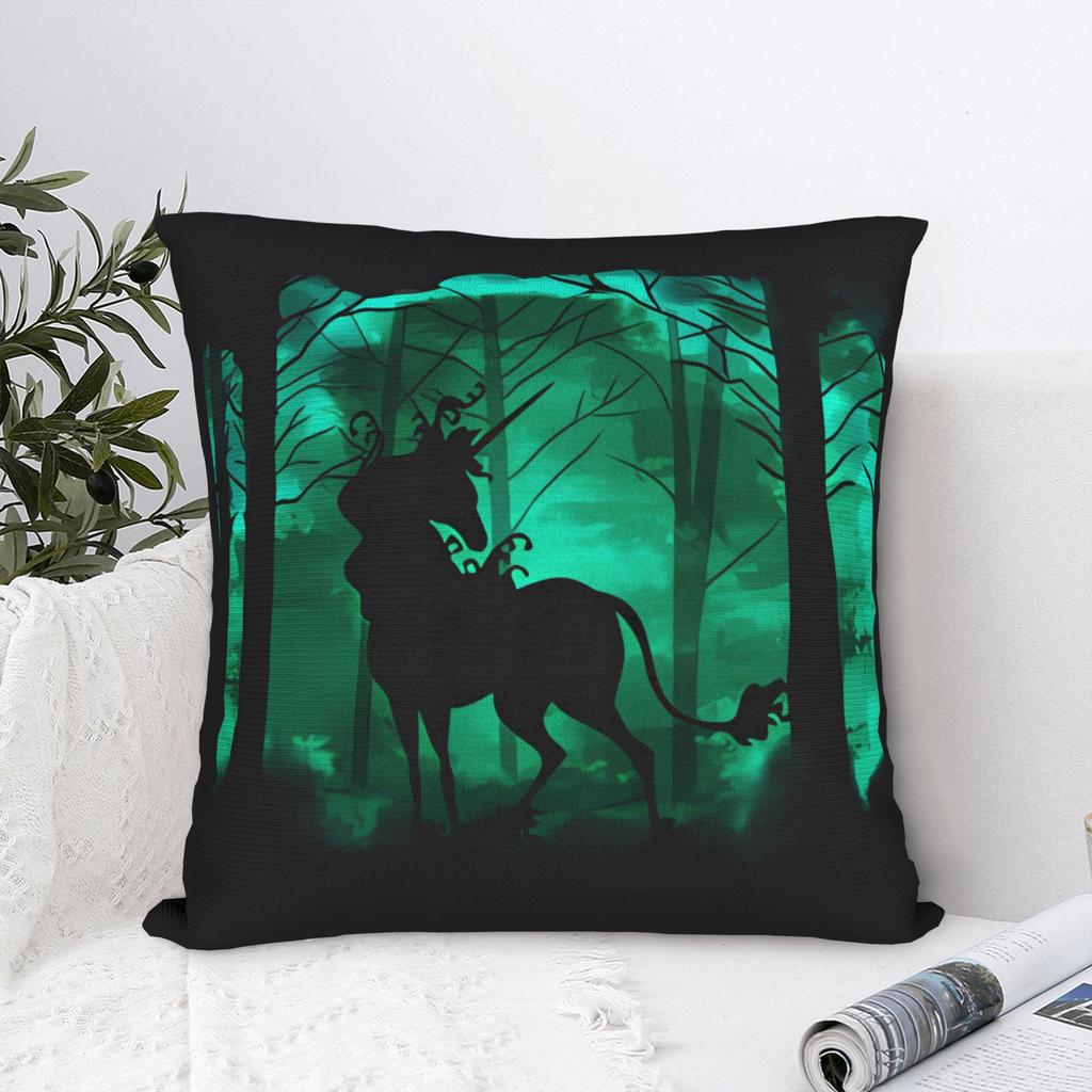 The Last Unicorn Pillow Cover Save Unicorn Comfy Cushion Cover Funny Pillow Case For Living Room Sofa