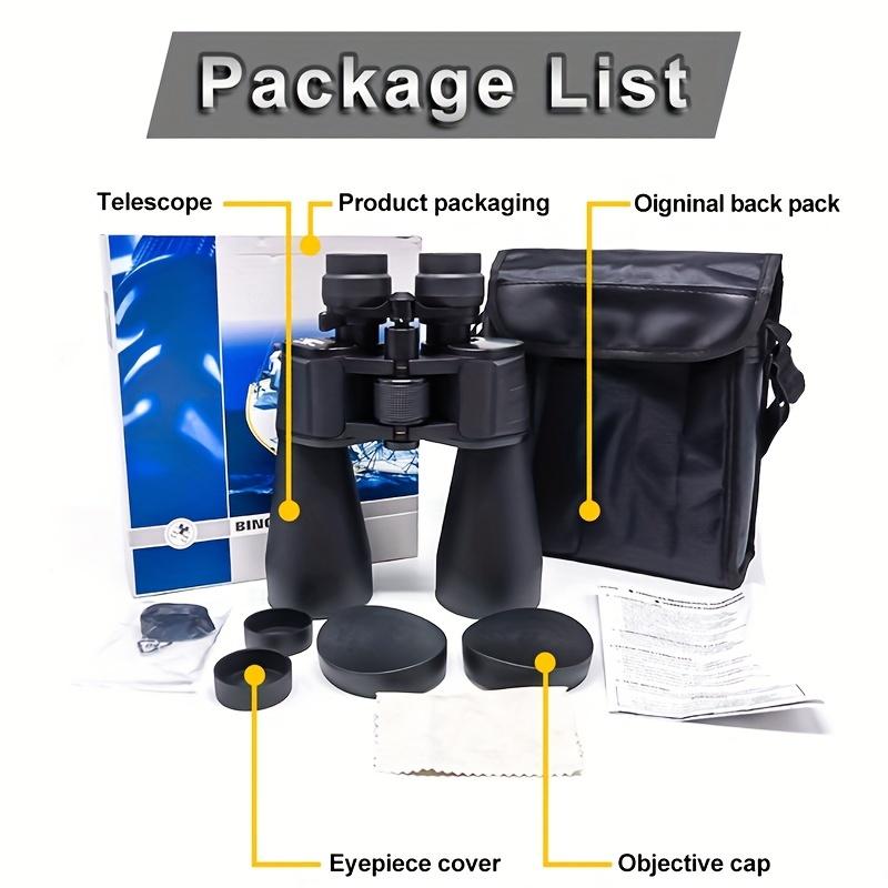 Бинокли телескопы 10-380x зум 1000 м Hd бинокулярный телескоп дальнего действия с ночным видением водонепроницаемый