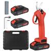 30mm 21V Electric Pruning Shears Professional Cordless Tree Trimmer Branch Cutter with 2