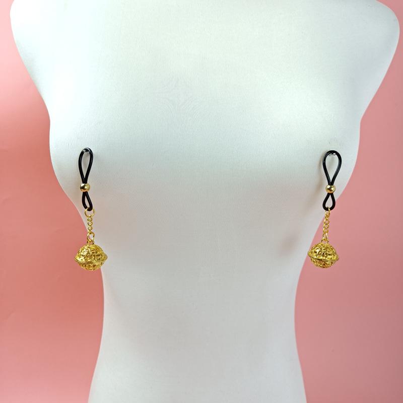 Эротические зажимы для сосков для женщин - Аксессуар для флирта на улице и БДСМ