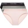 Jacquard Waistband Cotton Sexy Bikini Thong Underwear 3-Pack Women Underwear QP2349OQ7Z