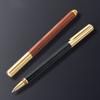 Business Ballpoint Pen Wood Body Writing Tools Creative Gel Pen  Students Gift